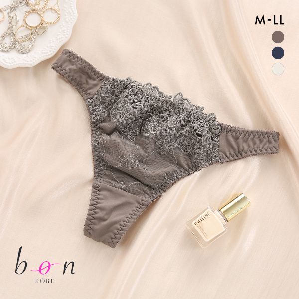 【40%OFF・11/27 09:59まで】 ビーオーエヌ bon インケミフラワー カシュクール シリーズ ショーツ Tバック M L LL 大きいサイズ レ...