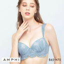 19%OFF アンフィ AMPHI 脇スッキリ 寄せる機能のブラ ブラジャー 3/4カップ EFGH 大きいサイズ BLH398 レディース 全3色 E65-H...