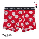 ポール & ジョー ヌネット&ジプシードット ボクサーパンツ メンズ 前とじ アンダーウェア PAUL & JOE 全2色 M-L 父の日 ギフト プレゼント 男性