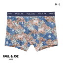 ポール & ジョー お花畑でかくれんぼ柄 ボクサーパンツ メンズ 前とじ アンダーウェア PAUL & JOE M-L 父の日 ギフト プレゼント 男性