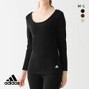30%OFF【メール便(20)】 アディダス 8分袖インナー 吸湿発熱 レディース adidas 全3色 M-L