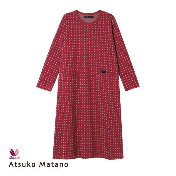 【新品】マタノアツコ パジャマ 赤 水玉 楽天市場】マタノアツコ ルームウェア(柄ドット・水玉)の通販