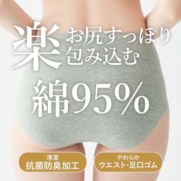 20％OFF【メール便(5)】 グンゼ レギュラーショーツ 深め ローレッグ GUNZE レディ...