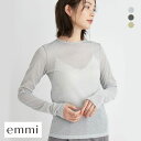 40%OFF エミ ラメシアーカットトップス 長袖 emmi レディース 全3色