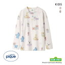 30%OFF ジェラートピケ キッズアンドベイビー セサミストリート 総柄プルオーバー ジェラピケ ルームウェア gelato pique Kids&Baby ...