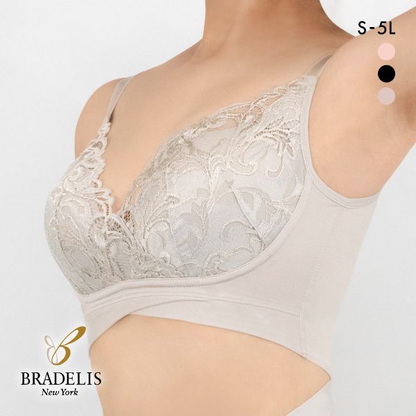 39％OFF ブラデリス ハートのキャッチャーカップで格上げフィットブラ24 寄せ上げ美胸 快適ノン