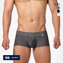 トゥート ピンストライプ ボクサー ウルトラマイクロボクサーパンツ ローライズ メンズ 前とじ CB24A012 立体カップ 日本製 全3色 S-XL