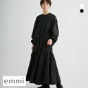 20%OFF エミ ギャザープルオーバー×ティアードスカートセット emmi レディース 全2色 0-1