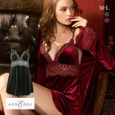 アンブラ Mystic ベロア×レースベビードール&ショーツ ANNEBRA レディース 全2色 M-L
