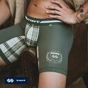 トゥート マドラスチェック ロングボクサー ボクサーパンツ メンズ 前とじ スポーツ スパッツ LB24A027 TOOT 全2色 S-XL