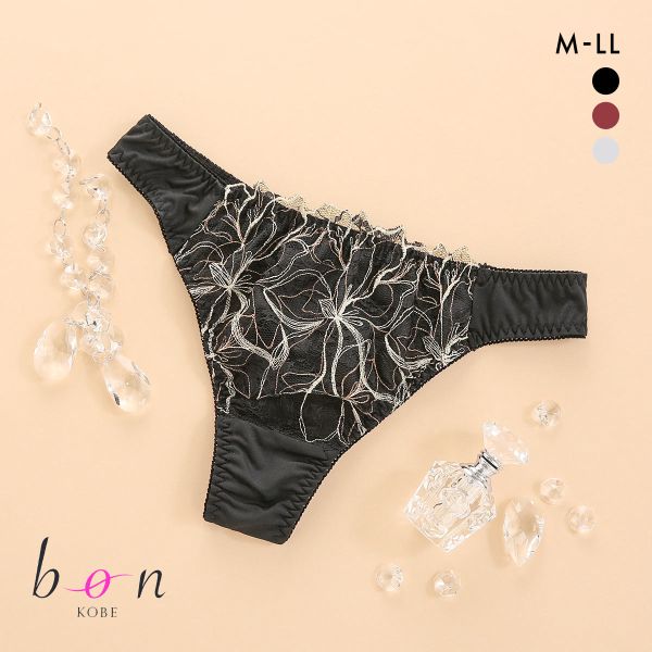 30%OFF【メール便(4)】 ビーオーエヌ エレガンスフラワー カシュクール シリーズ ショーツ Tバック M L LL 大きいサイズ bon レディース 全...