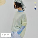 20%OFF エミ モヘヤルーズニットトップス emmi レディース 全4色