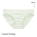 カジュアルフィーリング パステルレース ペアショーツ レディース ノーマルショーツ スタンダード Casual Feeling 全2色 M-LL 下着 【メール便(6)】