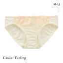 カジュアルフィーリング フラワーチュール ペアショーツ レディース ノーマルショーツ スタンダード Casual Feeling 全2色 M-LL 下着 【メール便(6)】