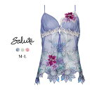 【20%OFF・5/16 09:59まで】 ワコール サルート 80グループ 80G キャミソール ML ランジェリー フロントオープン Wacoal Salu...