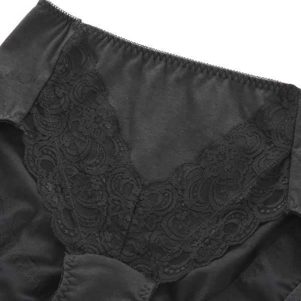 【メール便(6)】 美尻メイク 綿混 ショーツガードル ソフト補正 ヒップアップ レディース 全2色 M-LL 補正下着 補整 shirohato-10214924 SHIROHATO(白鳩) サンプル画像2