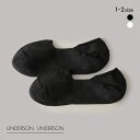 アンダーソンアンダーソン カバーソックス UNDERSON UNDERSON ソックス 靴下 全2色 1-2 【メール便(10)】