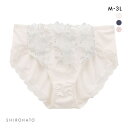 【メール便(6)】 キレイ工房 美背中シルエットブラ ペアショーツ ノーマル ショーツ 花柄刺繍 レディース 全3色 M-3L