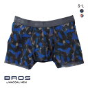 25%OFF メール便(10) ブロス バイ ワコールメン BROS by WACOAL MEN 動きにフィット!キモチイイパンツ ボクサーパンツ SML 前閉じ 吸汗速乾 GT3371 メンズ 全2色 S-L 父の日 ギフト プレゼント 男性