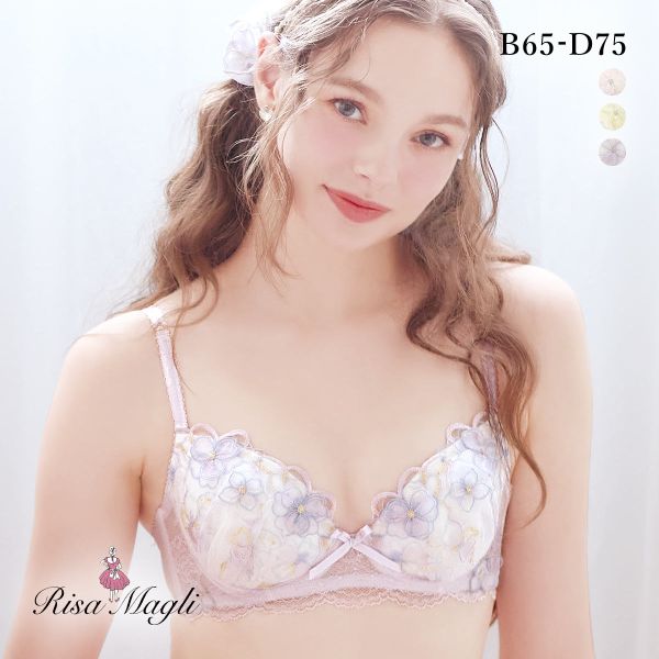 20％OFF リサマリ マティア 3/4カップ ブラジャー BCD 谷間ブラ Risa Magli 