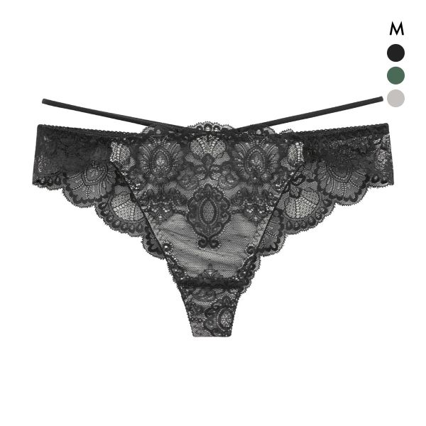 【メール便(6)】 オールレース ヌーディーコード ペア ショーツ Tバック 総レース レディース 全3色