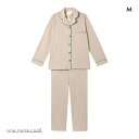 ウンナナクール 綿100% シルケットスムースパジャマ MADE WITH LIBERTY FABRIC ルームウェア パジャマ 上下セット 長袖 une na...