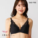 トリンプ TR632 天使のブラ スリムライン レーシィ ブラジャー DEF BK Triumph レディース D65-F85