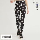 【メール便(30)】 エミ WELLNESS&TRAINING カモミール柄レギンス emmi レディース 全3色 0-1