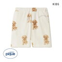 ジェラートピケ キッズアンドベイビー キッズ トイプードル柄ショートパンツ ジェラピケ ルームウェア パジャマ gelato pique Kids&Baby K...