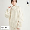 エミ アトリエ ギャザーフォルムブルゾン emmi atelier レディース 全3色