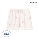ジェラートピケ レディース ウォッシングベア柄ショートパンツ ジェラピケ パジャマ ルームウェア gelato pique 全2色 母の日