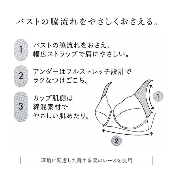 15％OFF ワコール コンフォートフィットブラ ノンワイヤー すっきりシルエット ブ...