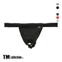 【メール便(3)】 ティーエム コレクション コットンベア天 ねじりふんどし Gスト Tバック タンガ メンズ TM collection 全5色