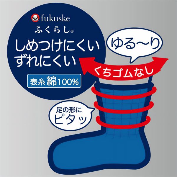 ＼先着4時間限定・500円OFFクーポン 5/15 23:59まで／【メール便(10)】 福助 ふく...