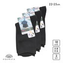 10%OFF JOSE 無地 クルーソックス 18cm丈 3足組 okamoto 635188 レディース
