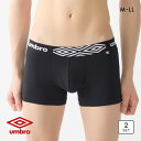 メール便(30) アンブロ ボクサーブリーフ 2枚セット メンズ UMBRO M-LL 父の日 ギフト プレゼント 男性