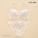 ルルモアナ アンティークチューリップ ブラセット ABCD ブラジャー ショーツ セット LULUMOANA レディース 全2色 A70-M-D80-L