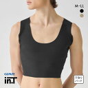 20%OFF【メール便(10)】 グンゼ インティー ハーフ丈 スリーブレス ハーフ シャツ メンズ GUNZE 全2色 M-LL