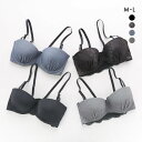 サンエイ STYLE UP チューブブラ ML 1/2カップブラジャー バックレース 背中見せ 肌見せ バックオープン ストラップレス SANEI レディース 全4色 M-L