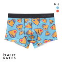 パーリーゲイツ Pハート ボクサーパンツ メンズ 前とじ アンダーウェア PEARLY GATES 全2色 M-L 父の日 ギフト プレゼント 男性