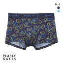 パーリーゲイツ ペガサス&PGロゴ ボクサーパンツ メンズ 前とじ アンダーウェア PEARLY GATES 全2色 M-L 父の日 ギフト プレゼント 男性
