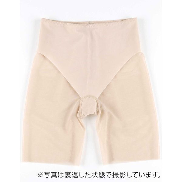 【店内P5倍・7/18まで】 【メール便(7)】 アンフィ はきやすいのにしっかりシェイプ シアーガードル ロング丈 BYJ397シリーズ AMPHI レディース 全2色 58・S-76・L 補正下着 補整 shirohato-10216511 SHIROHATO(白鳩) サンプル画像3