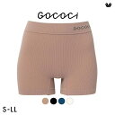 15%OFF【メール便(25)】 ワコール ゴコチ CGG255 PGG601 リブ ボーイレングス ショーツ 無縫製 SMLLL Wacoal GOCOCi ...