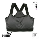 プーマ キャットロゴ ハーフトップ レディース ブラジャー スポーツブラ PUMA 大きいサイズ 全3色 M-LL