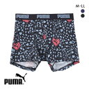 メール便(20) プーマ ハートグラフィック ボクサーパンツ メンズ 前あき PUMA 父の日 全2色 M-LL ギフト