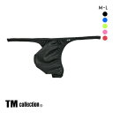 【メール便(4)】 ティーエム コレクション 水着素材 sexy ML メンズ 前とじ Tバック TM collection 全5色 M-L