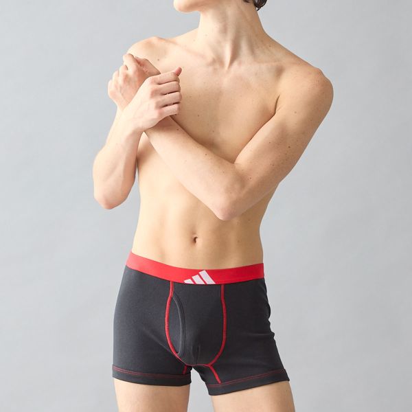 アディダス 綿100％ 2枚セット ボクサーパンツ メンズ adidas 大きいサイズ 全3色 ...