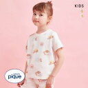 ジェラートピケ キッズアンドベイビー キッズ ドーナツベア柄Tシャツ ジェラピケ ルームウェア パジャマgelato pique Kids&Baby KIDS ...