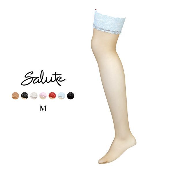 楽天市場】サルート salute（カラーブルー）（靴下・レッグウェア
