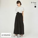 30%OFF エミ カットドッキングプリーツワンピース emmi レディース 全2色 0-1